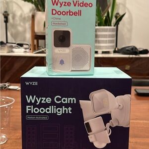 Wyze White Simulated Cameras for Home Monitoring
